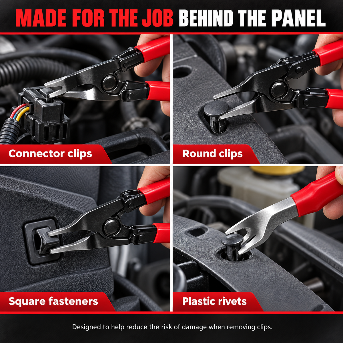 ✨5-PCS Automotive Electrical Disconnect & Trim Clip Pliers Set