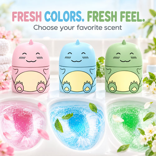 ✨ 3PCS Scented Non-Toxic Deodorizing Freshener Household Toilet Bowl Cleaners