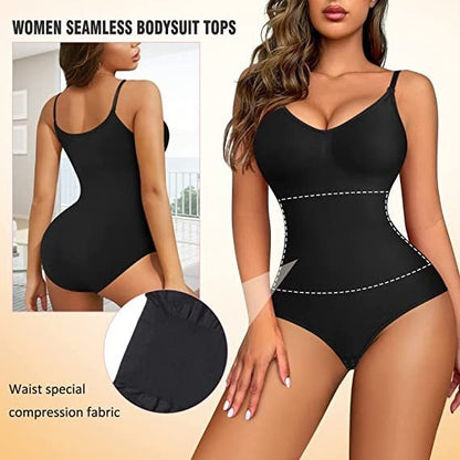 🔥Seamless Covered Bust Jumpsuit Thong Bodysuit Fit Womenswear