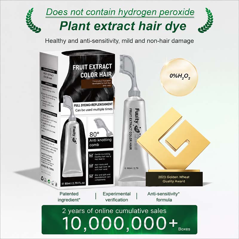 ✨Fruit Hair Dye Cream, Covers Gray & Nourishes✨