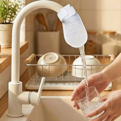 🔥75K+ SOLD!💧 Disposable Cotton Faucet Filter Bags