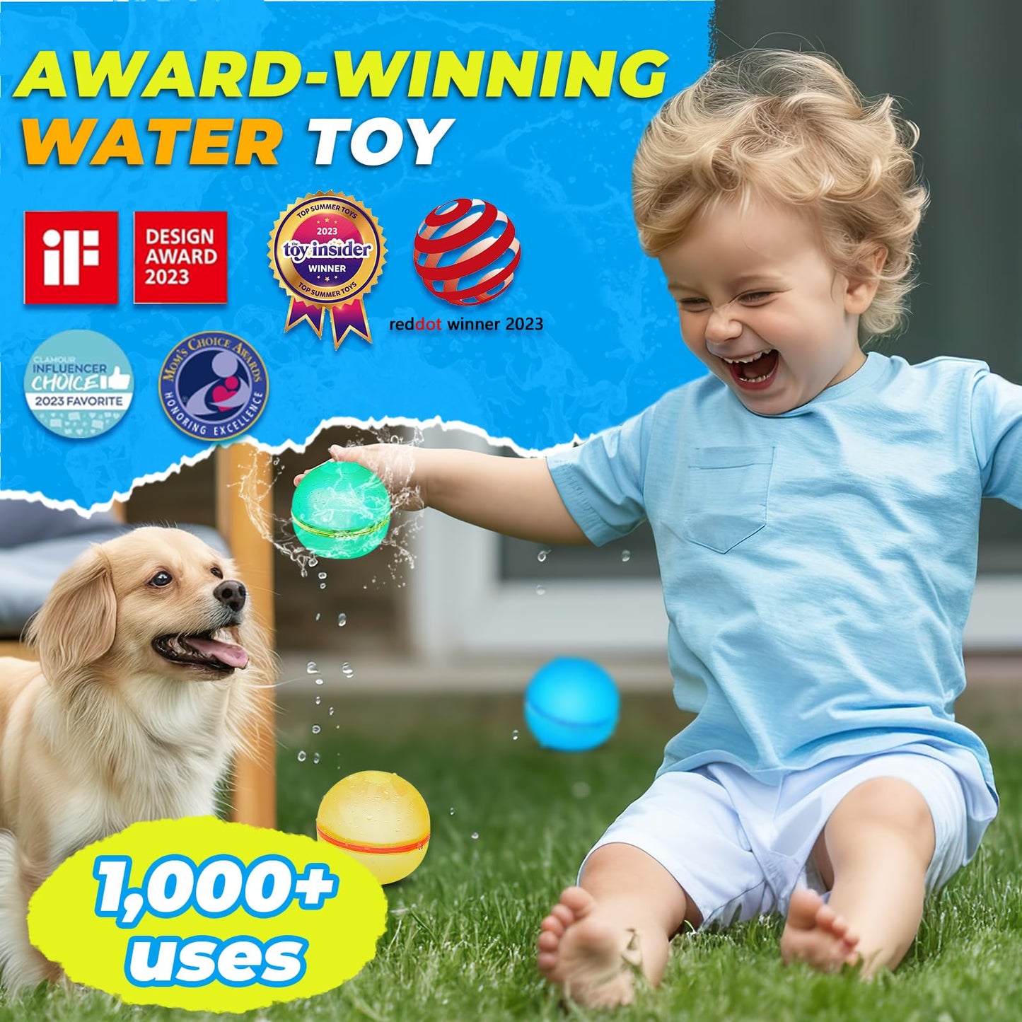 🔥Magnetic Reusable Soft Silicone Water Splash Balls