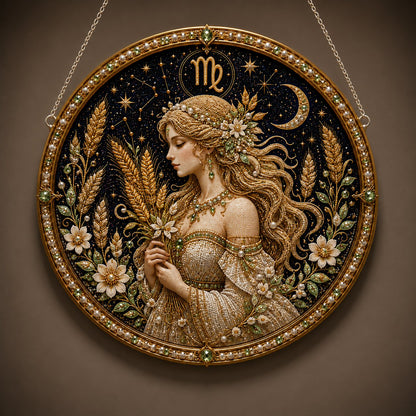 ✨Last Day 49% OFF - DIY 12 Zodiac Signs Pearl Art Kit ♈🌙