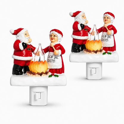 ✨Early Christmas Sale 🎄 Santa Claus Resin Night Light — A Cheerful Glow for Christmas