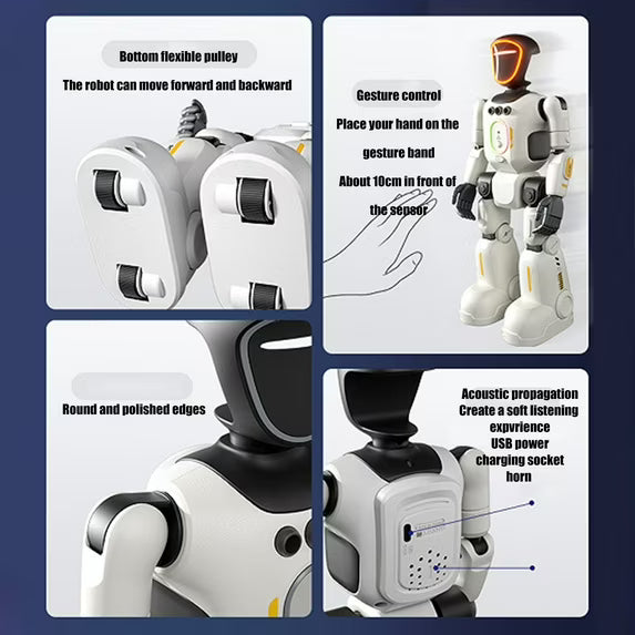 🎖️Next-Gen Humanoid AI Robot | Full-Body Flexible Joints & Smart Interactive Control