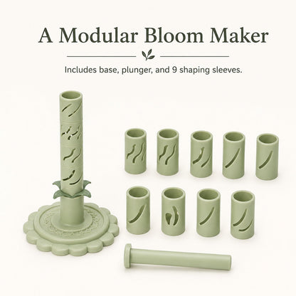 🔥Modular Clay Bloom Maker with 9 Shaping Sleeves