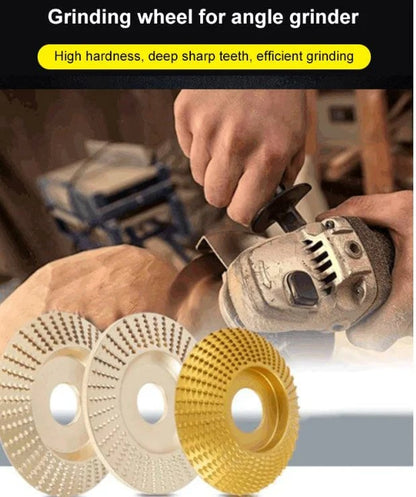 ✨LIMITED-TIME 49% OFF! ✨ Wood Angle Shaping Wheel – Fast-Cut, Sharp, Wear-Resistant, for Angle Grinder ✨
