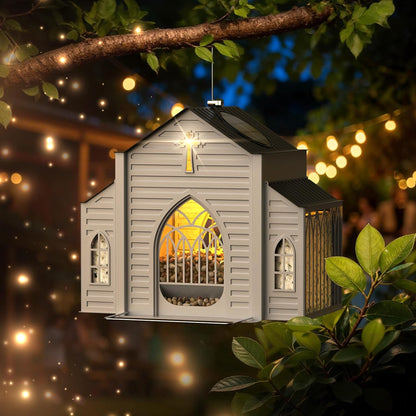last-day-50-off-church-shaped-metal-solar-bird-feederbuy-2-free-shipping-1171