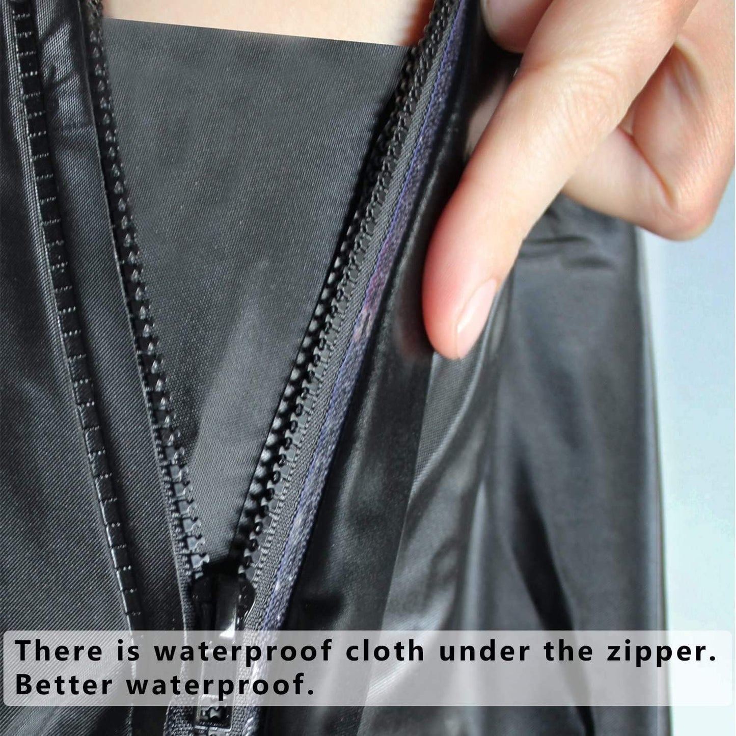 ✨Black Waterproof Rain Boot Shoe Cover with Reflector