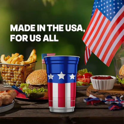 ✨🇺🇸 250th Anniversary Patriotic Aluminum Party Cups