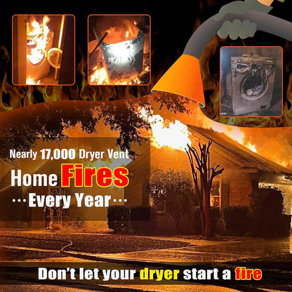 🔥Last Day 49% OFF🔥Dryer Vent Cleaner Kit Vacuum