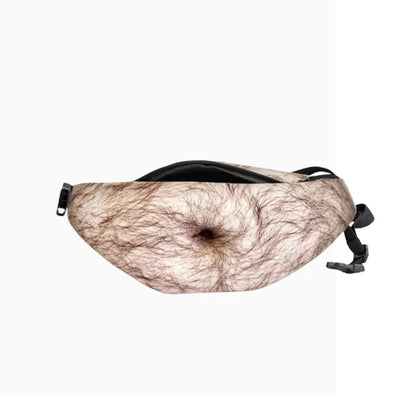 🔥Funny Belly Bag – Realistic Big Belly Novelty Waist Bag