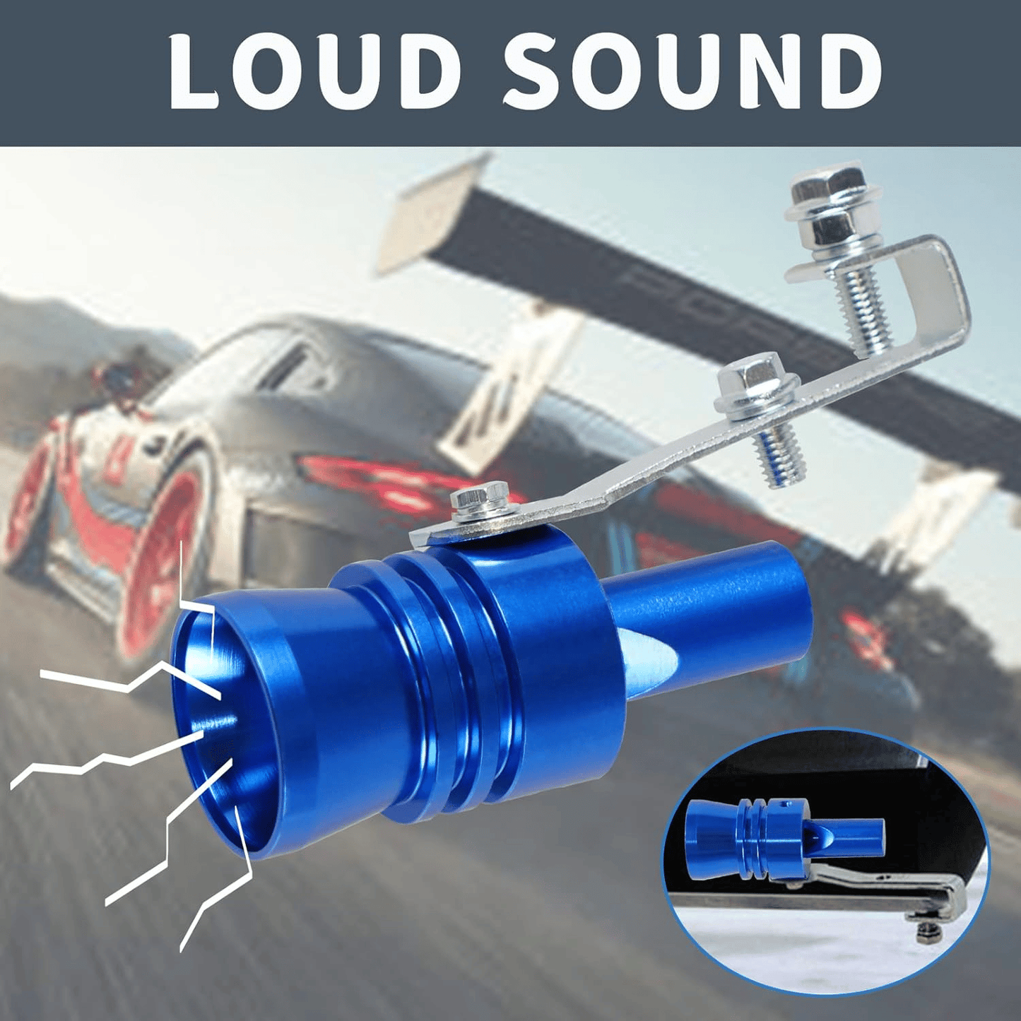 🔥Last 4 hours Sale: Save 50%-💨Turbo Sound Whistle Muffler Exhaust