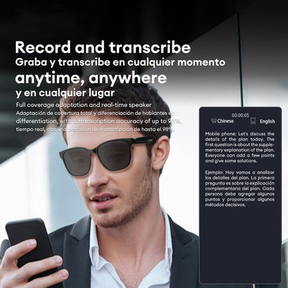 🔥Last Day Promotion 49% OFF🔥- HY-C8 AI Wireless Bluetooth Translation Glasses