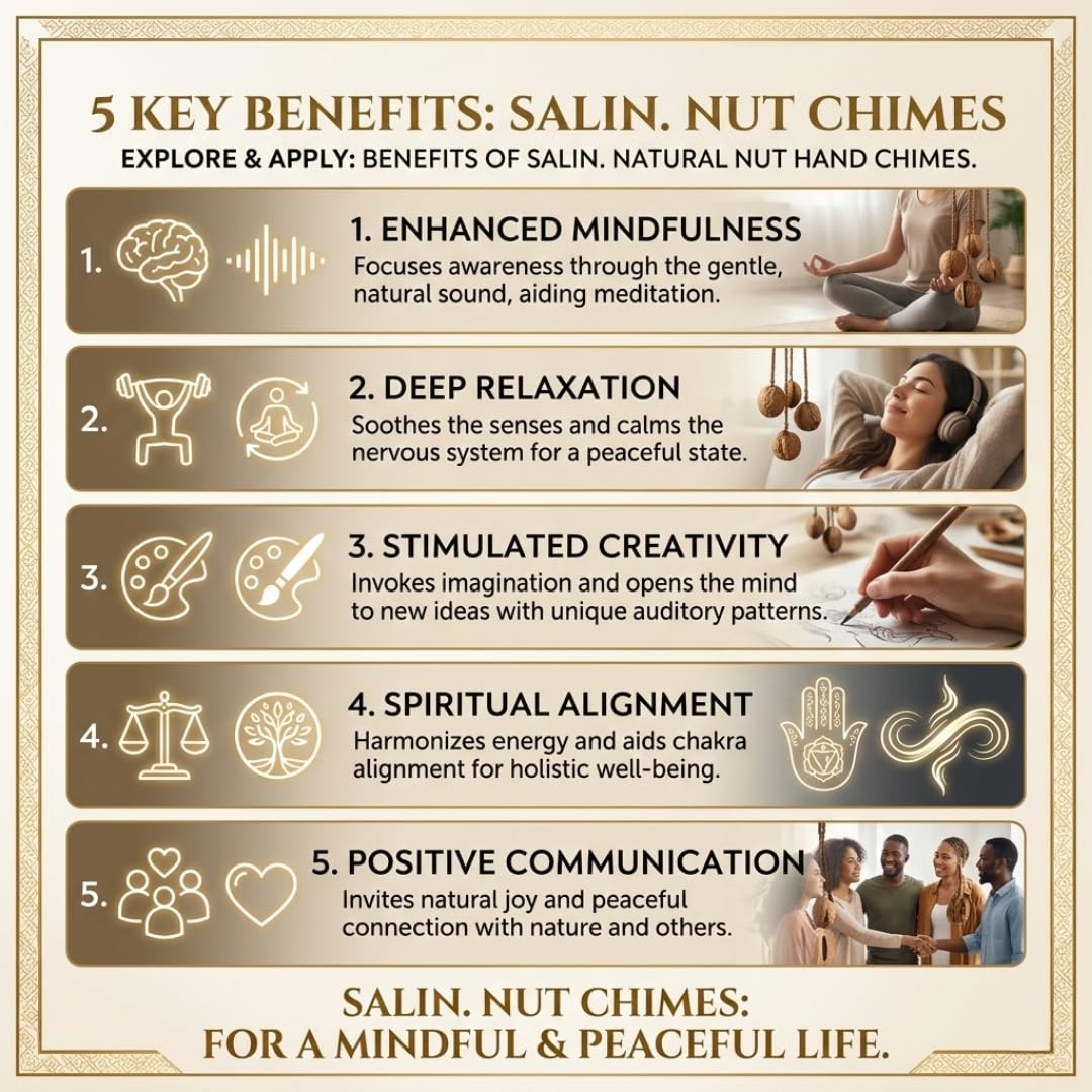 🔥Natural Salin Nutshells Sound Healing