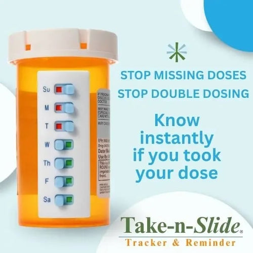 ✨Hot 40% OFF💊 💊Reusable Medication Tracker For Pill, Vitamin & Pet Bottles, Prevent Missed Doses