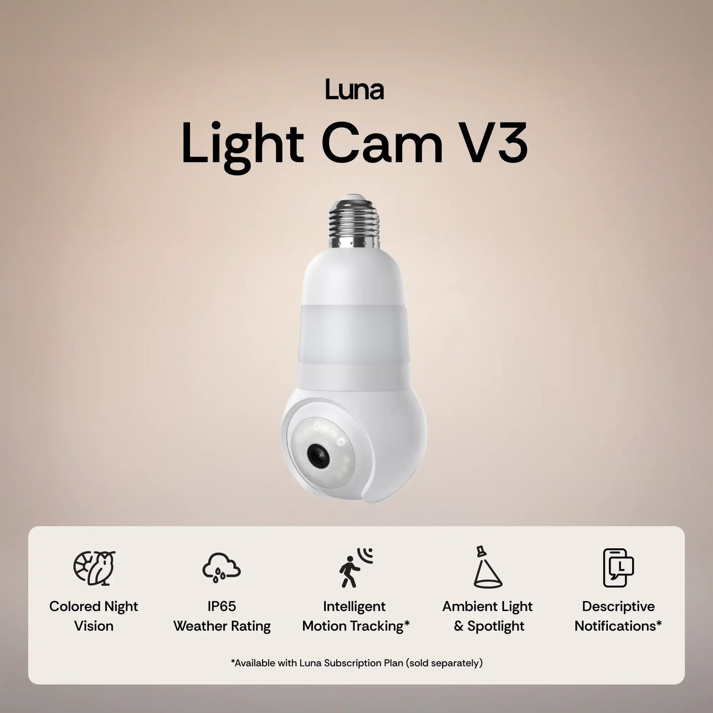 ✨Hot Sale💡📹 2026 Upgraded Light Bulb Security Camera – Smart 360° Home Protection