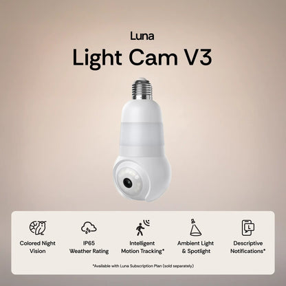 ✨Hot Sale💡📹 2026 Upgraded Light Bulb Security Camera – Smart 360° Home Protection