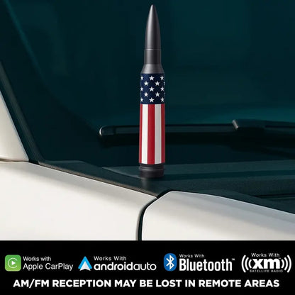 🎖️Hot Sales 49% OFF🔥50 Cal Badass Bullet Antenna for Ford Dodge GMC Chevy & Jeep 200