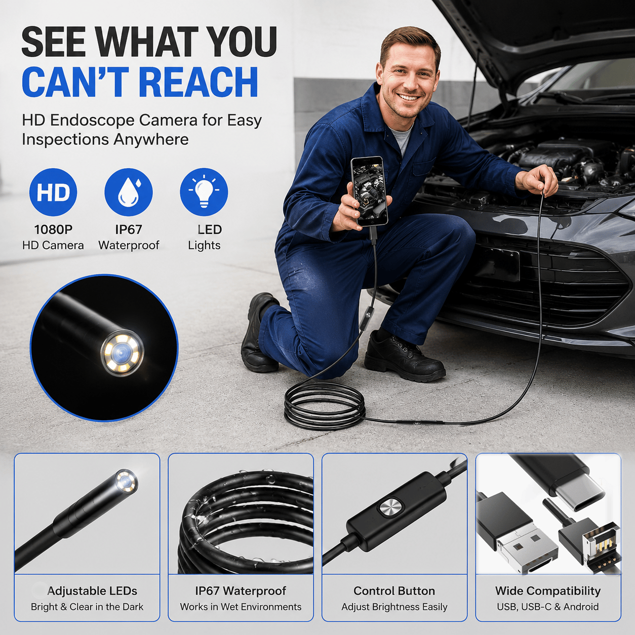 🎖️🔍 Inspection Camera
