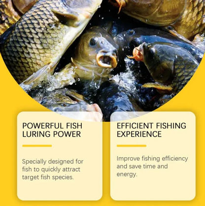 🎖️ Concentrated Fish Attractant Liquid – 🐟Fast-Acting Red Worm Formula