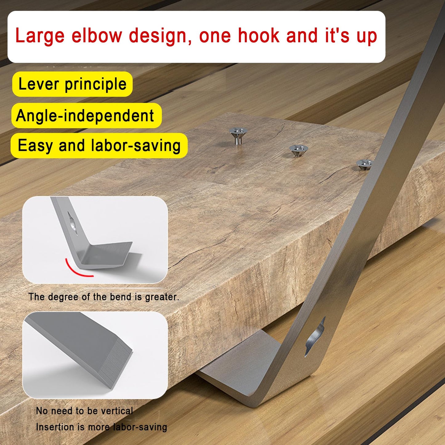 🔥Multifunctional Stainless Steel Wrecking Bar