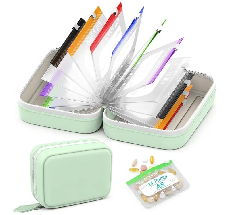 a8-waterproof-pill-pouch-set-7-to-14-days-of-meds-vitaminswaterproof-crush-resistant-shell-448