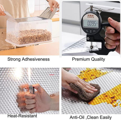 🔥Kitchen Wallpaper Oil Proof Sticker