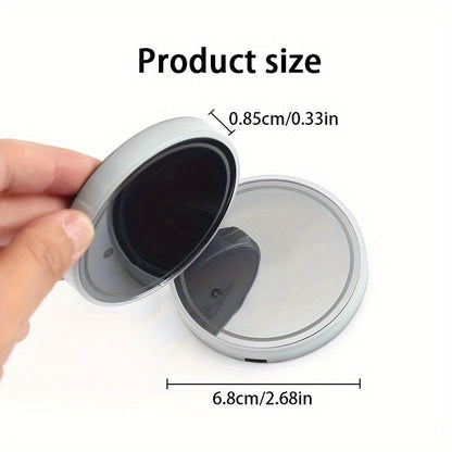 2 PCS LED Cup Holder Light - USB Rechargeable Waterproof Ambient Lighting