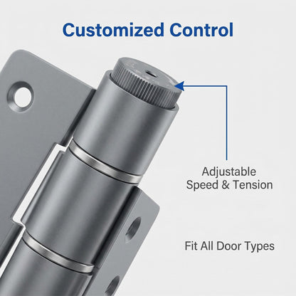 🔥Invisible Auto-Closing Hinge
