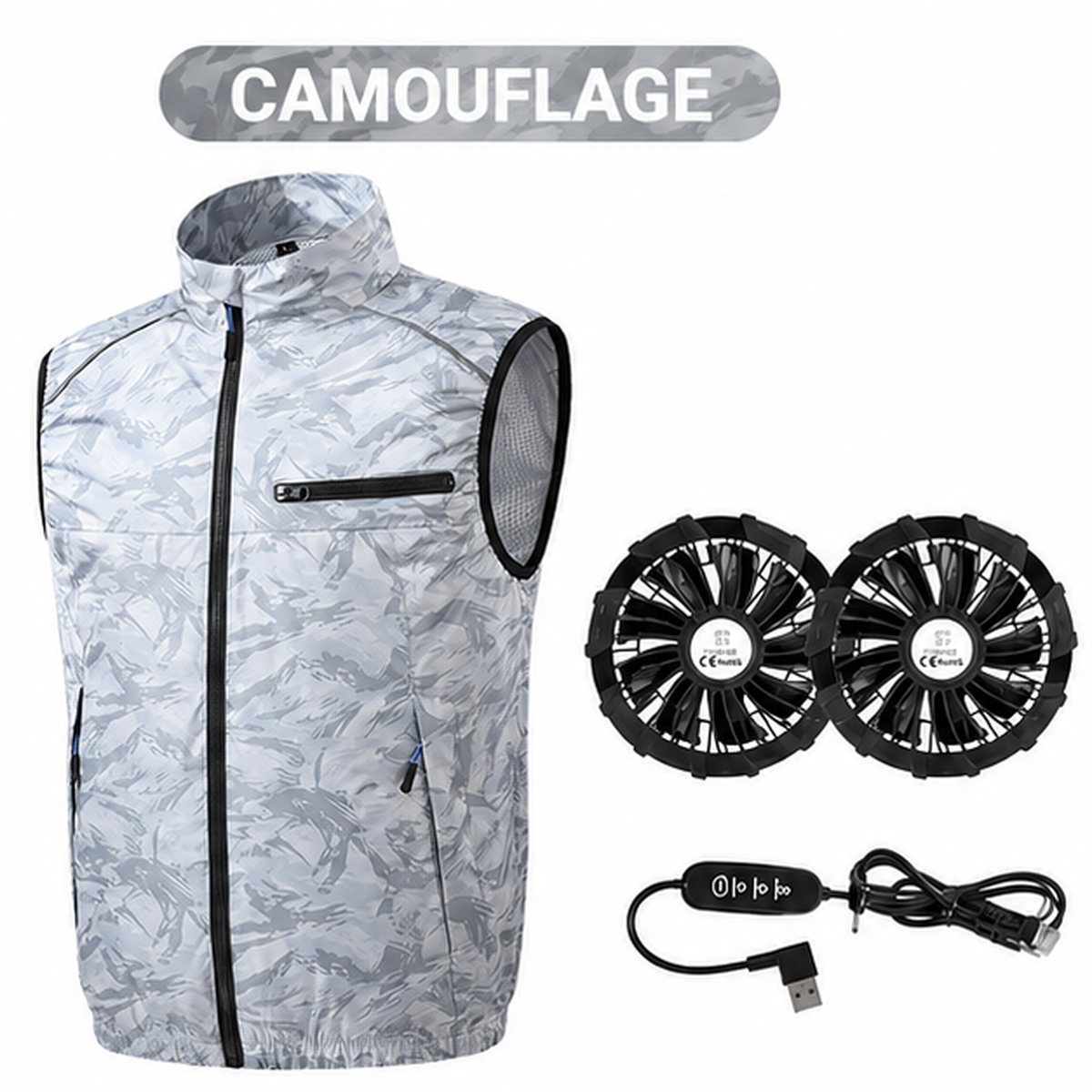 🔥Cooling Vest for Men and Women with Air Conditioning Fans