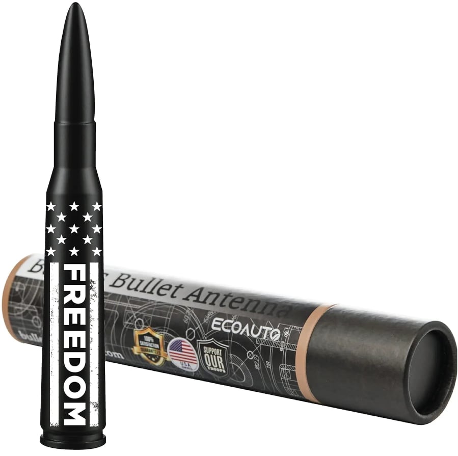 🎖️Hot Sales 49% OFF🔥50 Cal Badass Bullet Antenna for Ford Dodge GMC Chevy & Jeep 200