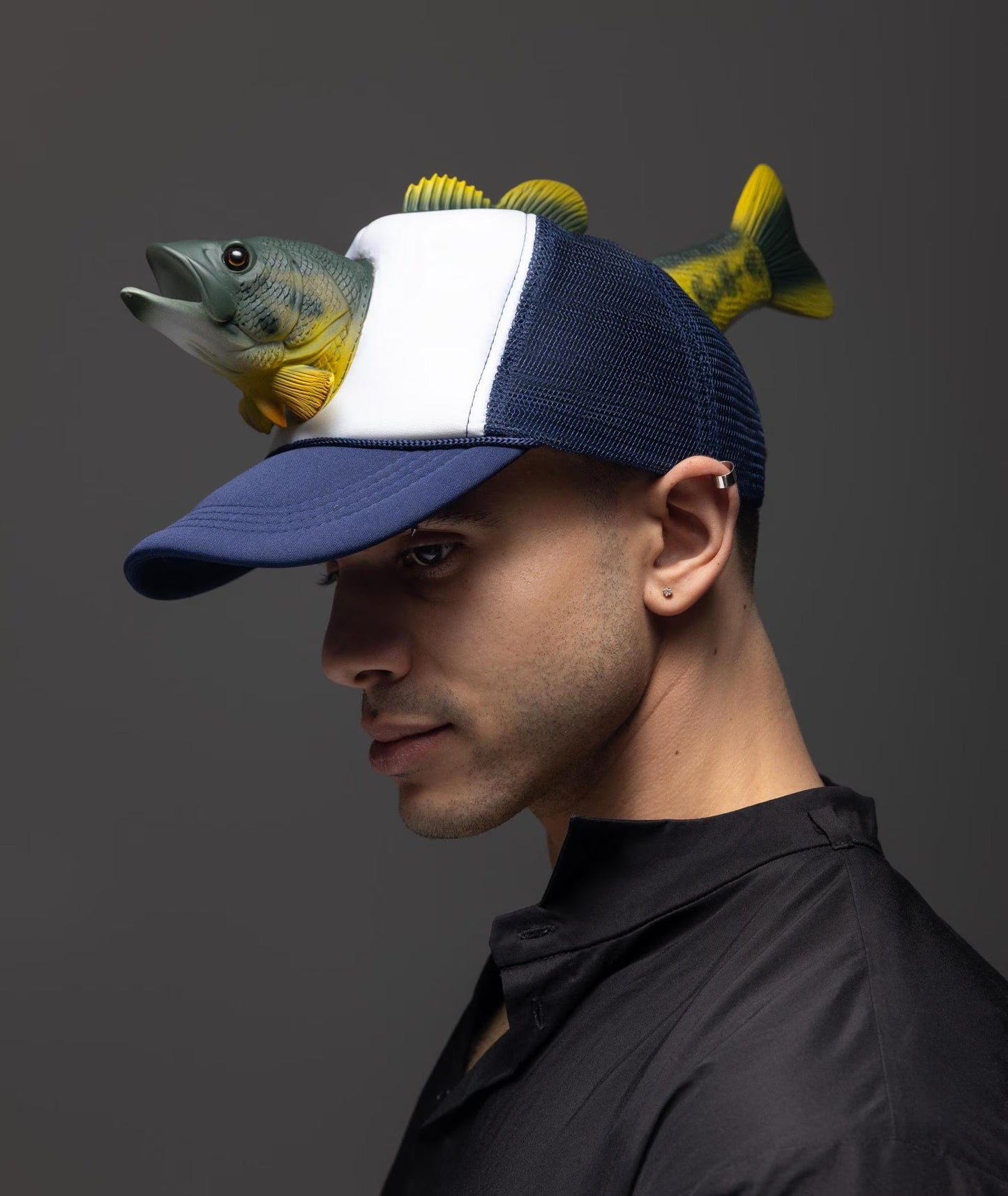 🎖️Bass Fish Hat - Hilarious