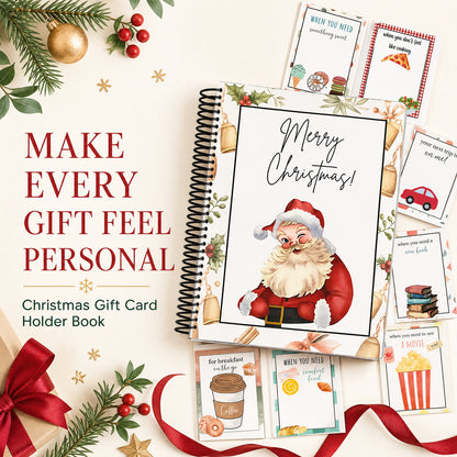 ✨Christmas Gift Card Book