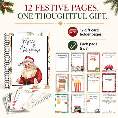 ✨Christmas Gift Card Book