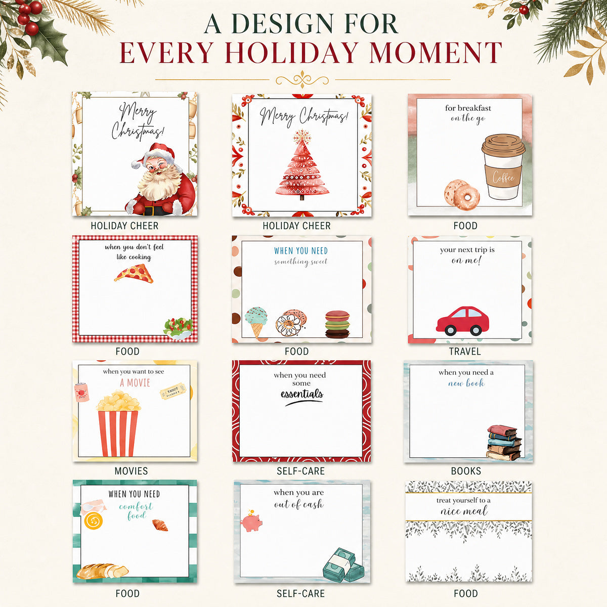 ✨Christmas Gift Card Book