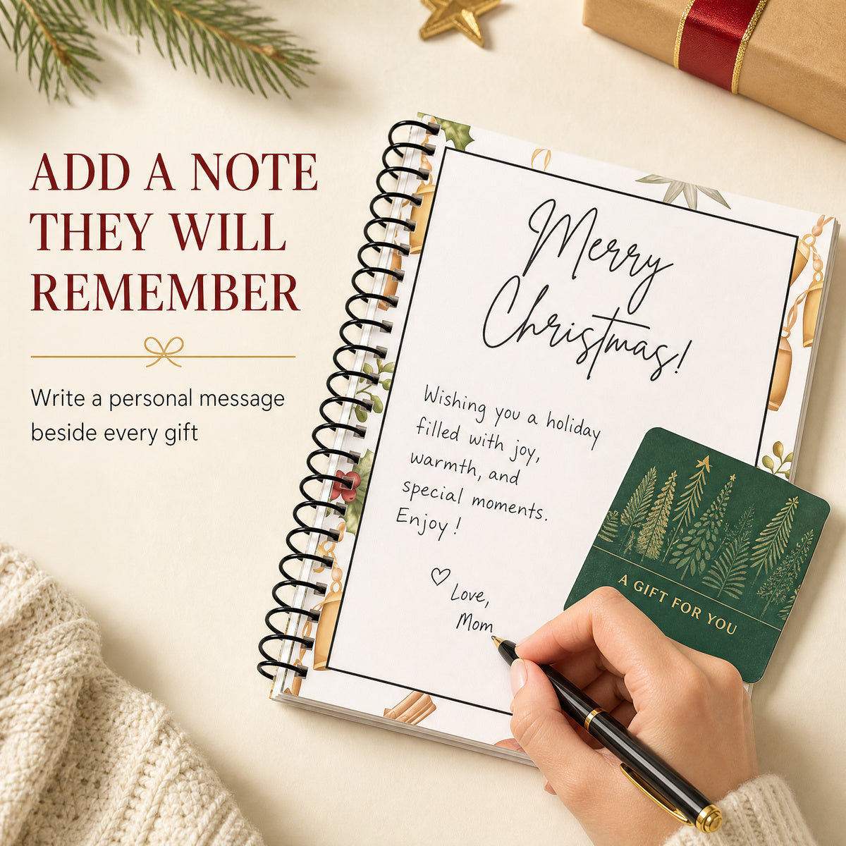 ✨Christmas Gift Card Book
