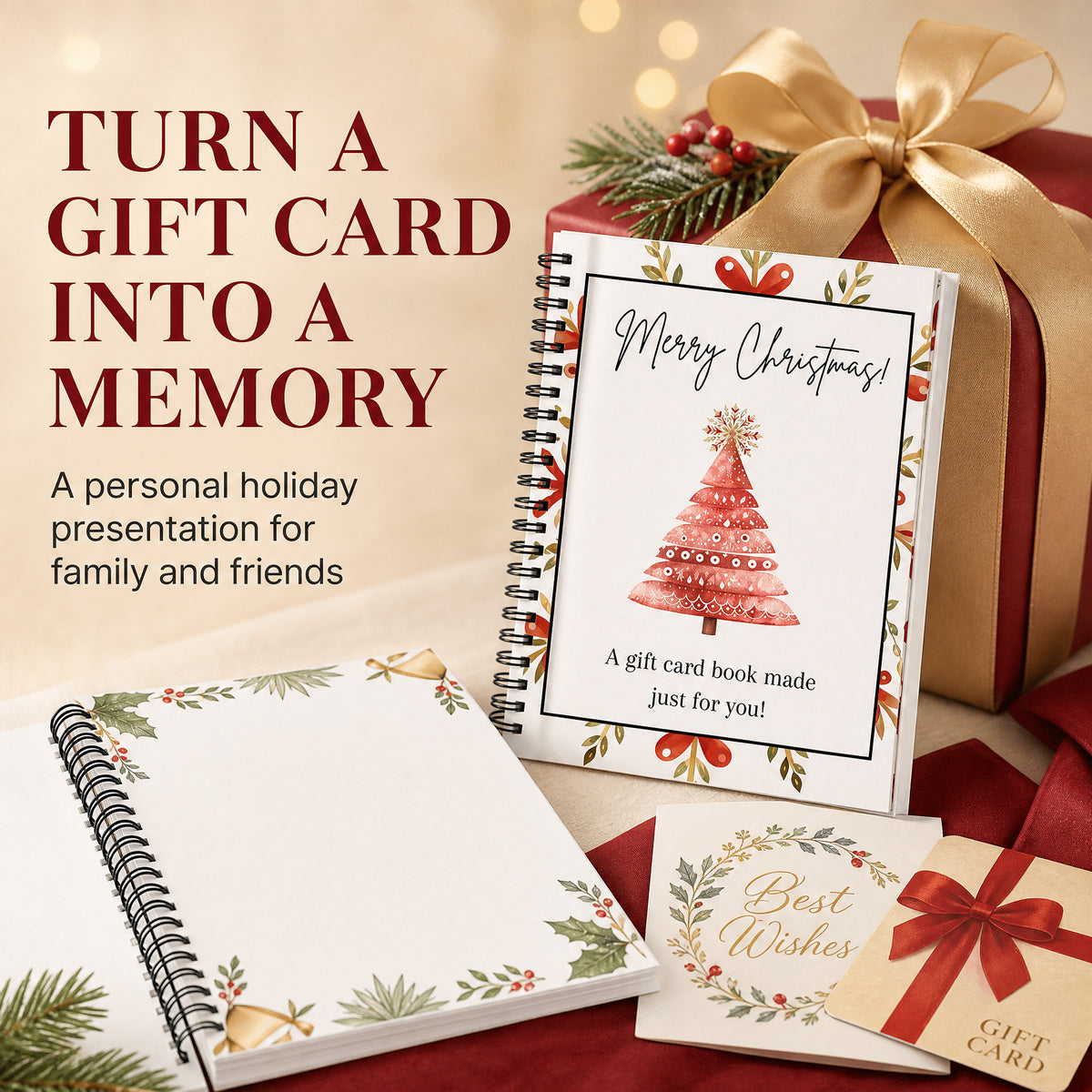 ✨Christmas Gift Card Book