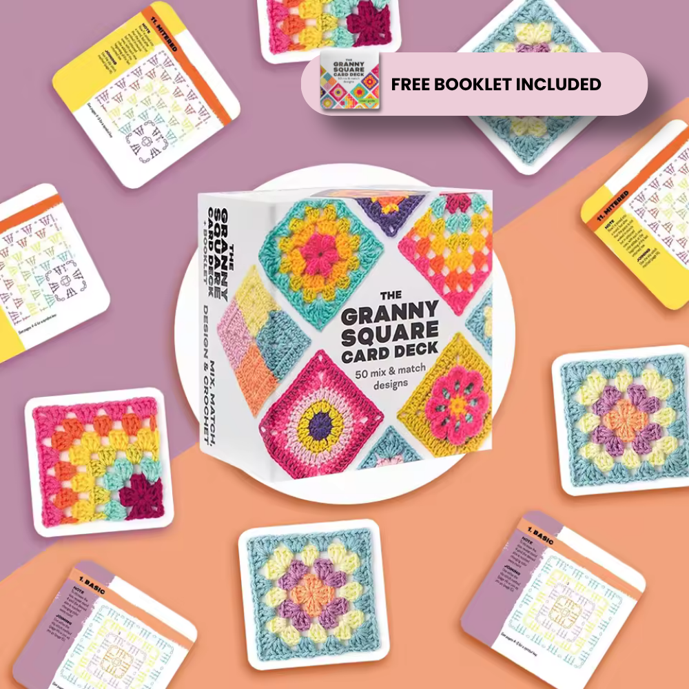 ✨50 Granny Square Card Deck