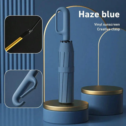 portable-automatic-folding-umbrella-windproof-waterproof-with-loop-buckle-3586