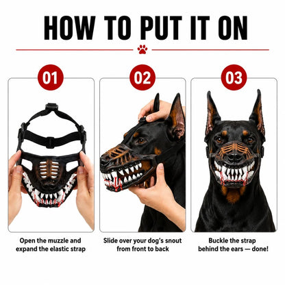 ✨ EARLY HALLOWEEN 49% OFF🐶Hell Hound Monster Muzzle 🎃