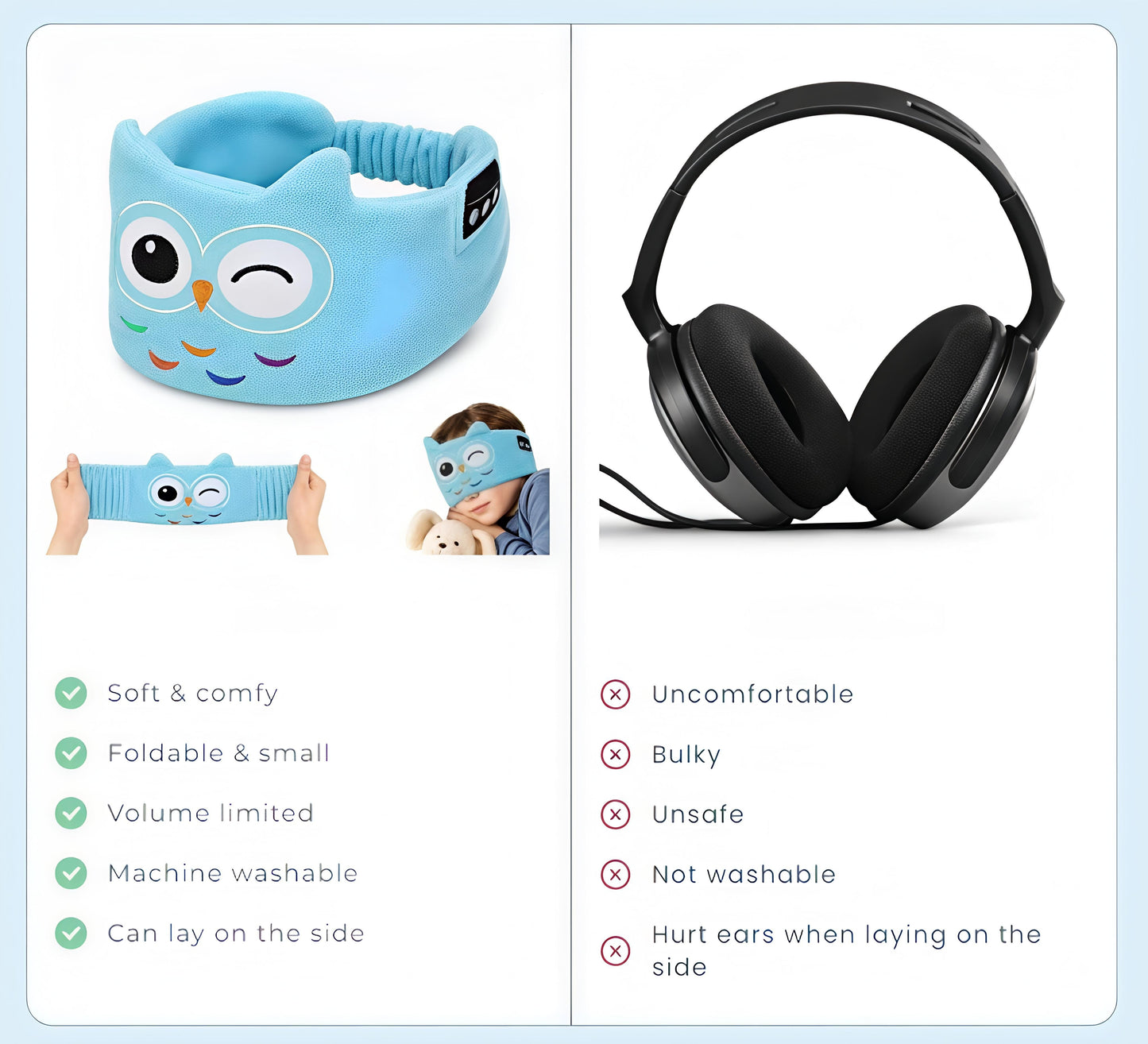 🔥Kids Bluetooth Animal Headphones — Soft, Comfy & Stays On