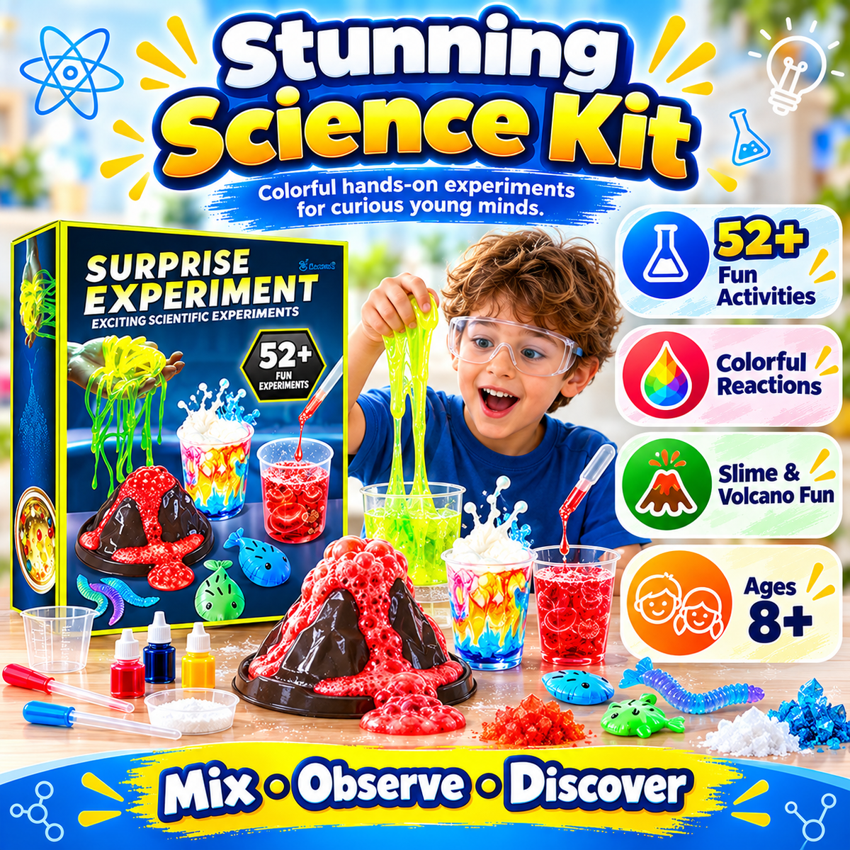 ✨3 Style Educational Science Experiment Toy Set🧪