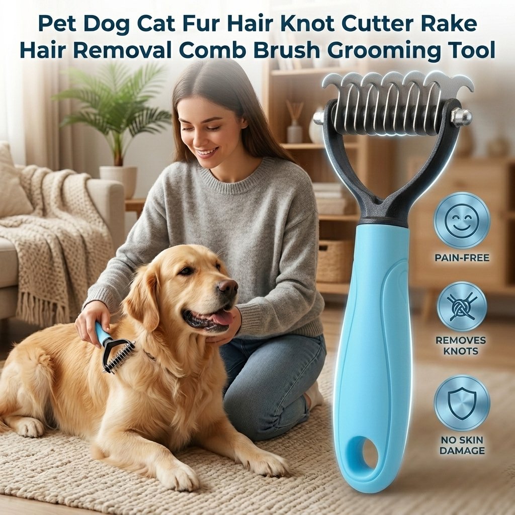🔥Universal Pet Detangling Comb🐱🐶