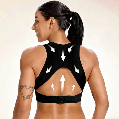 🔥Cross Back Front Closure Wireless Posture Support Bra