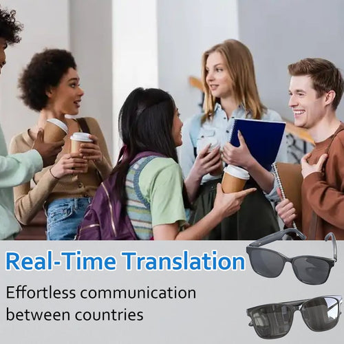 🔥Last Day Promotion 49% OFF🔥- HY-C8 AI Wireless Bluetooth Translation Glasses