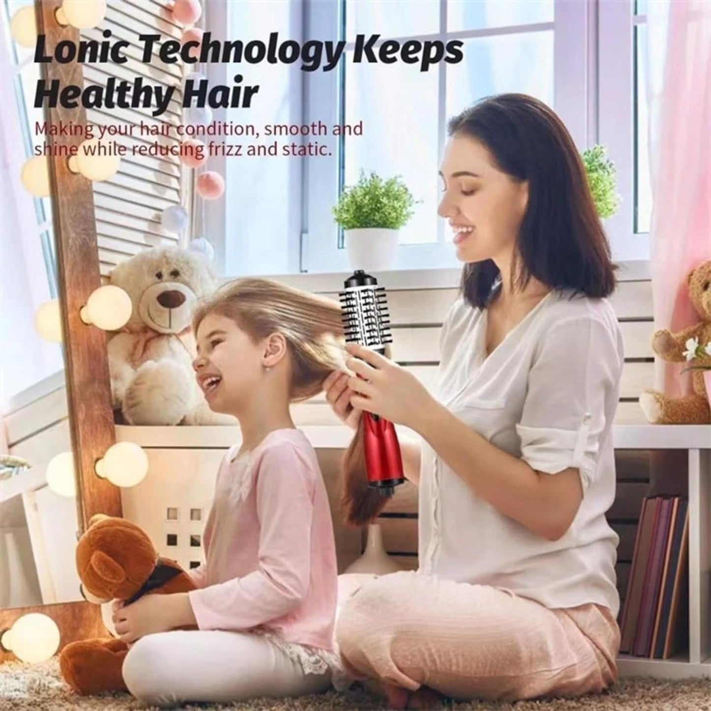 🔥3-in-1 Hot Air Styler and Rotating Hair Dryer for Dry hair, curl hair, straighten hair
