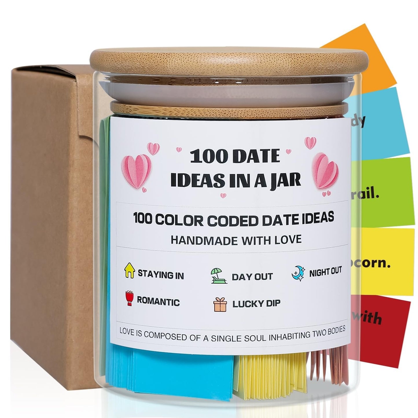 🔥100 Unique Date Ideas in a Jar