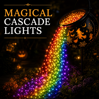 🔥Last Day 49% OFF🎃Halloween Witch Cauldron Garden Light