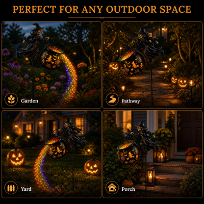 🔥Last Day 49% OFF🎃Halloween Witch Cauldron Garden Light